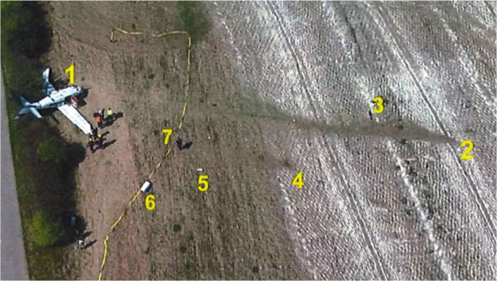 Illustration 2 of 12 from ÚZPLN report CZ-24-1093: Event airplane Cessna P210N - Bartošovice