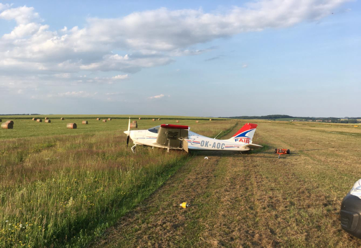Ilustrace 3 z 4 ze zprávy ÚZPLN CZ-23-0562: Událost letounu Costruzioni Aeronautiche Tecnam P2002 JF na LKBE (Benešov)