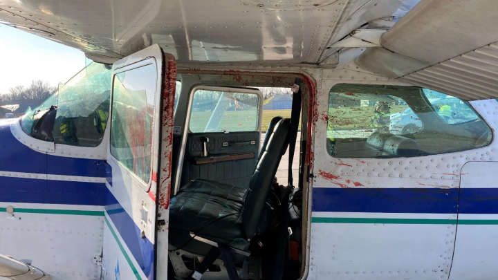 Illustration 3 of 9 from ÚZPLN report CZ-23-0068: Incident airplane Cessna 172RG at LKJA (Jaroměř)