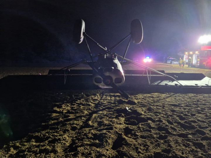 Illustration 1 of 1 from ÚZPLN report CZ-22-1148: Incident aircraft Savage Shock Cub at OBCE (plocha cca 4,5 km severovýchodně Kamýk nad Vltavou)