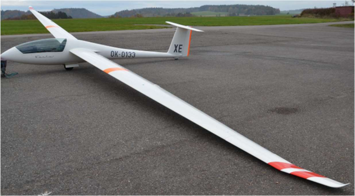 Illustration 1 of 3 from ÚZPLN report CZ-22-0792: Event aircraft Ventus C at OBCE (u Vlastislav)