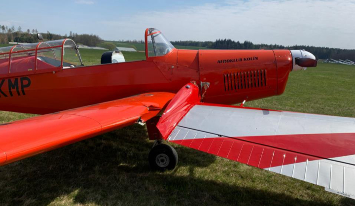 Illustration 1 of 4 from ÚZPLN report CZ-22-0334: Event aircraft Zlín Z 226 MS at LETI (ště Zbraslavice)