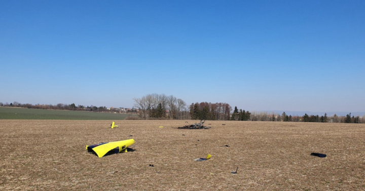 Illustration 1 of 6 from ÚZPLN report CZ-22-0126: Event aircraft CH 77 Ranabot at LKOL (Olomouc)