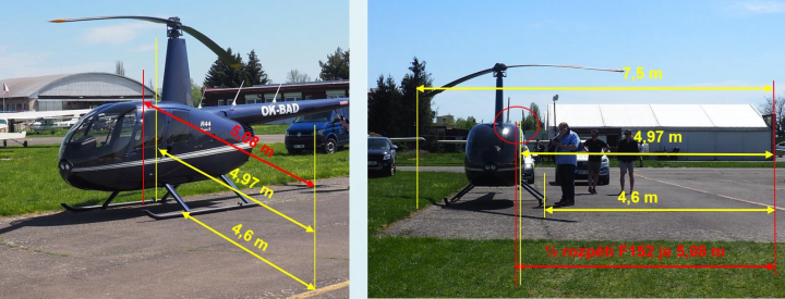Illustration 7 of 7 from ÚZPLN report CZ-21-0178: Event airplane Cessna F152 a Robinson R44 at LETI (ště Praha Letňany)