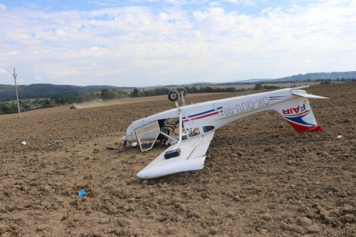 Illustration 2 of 4 from ÚZPLN report CZ-20-0577: Event aircraft P 92 Echo Super at LKRY (Rokycany)