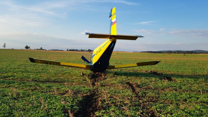Illustration 1 of 2 from ÚZPLN report CZ-20-0522: Event aircraft ZLÍN Z-43 at POLI (na 2,8 km NE od Kardašovy Řečice)