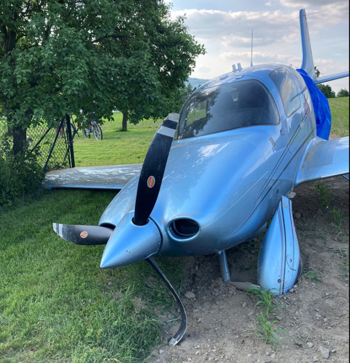 Illustration 5 of 9 from ÚZPLN report CZ-20-0279: Event aircraft SR20 at LETI (ště Frýdlant)