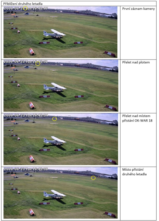 Illustration 6 of 8 from ÚZPLN report CZ-20-0268: Event aircraft UL letoun Bristell ELSA at LKLT (Letňany)