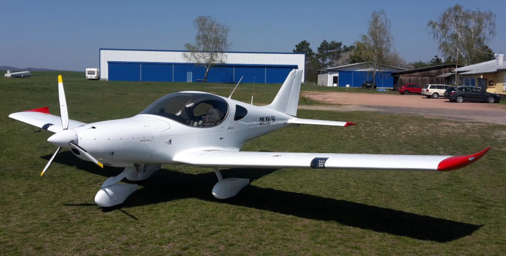 Illustration 1 of 9 from ÚZPLN report CZ-20-0197: Event aircraft UL letoun Bristell ELSA at LETI (ště Kyjov)