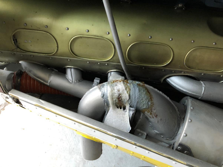 Illustration 2 of 2 from ÚZPLN report CZ-20-0024: Incident aircraft Zlín Z-42 M at LETI (ště Brno Tuřany)