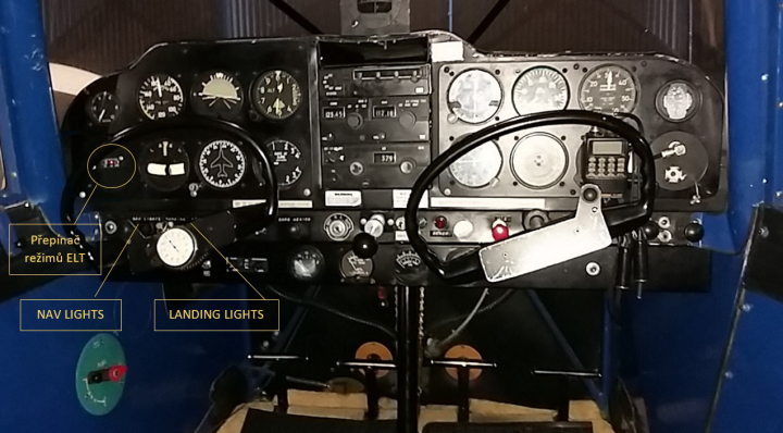 Illustration 1 of 4 from ÚZPLN report CZ-19-0925: Event airplane Piper PA-22 at LKKT (Klatovy)