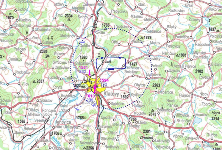 Illustration 3 of 4 from ÚZPLN report CZ-19-0925: Event airplane Piper PA-22 at LKKT (Klatovy)