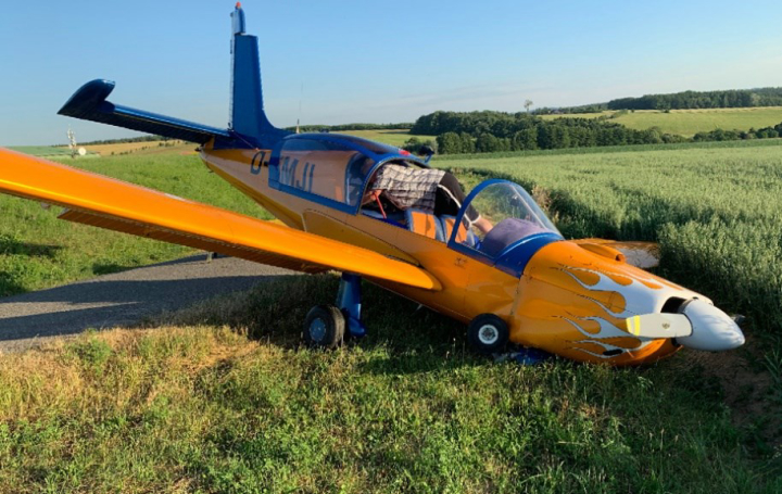 Ilustrace 2 z 3 ze zprávy ÚZPLN UZPLN-549: Událost letadla SOCATA M.S. 893A - LKSTIP