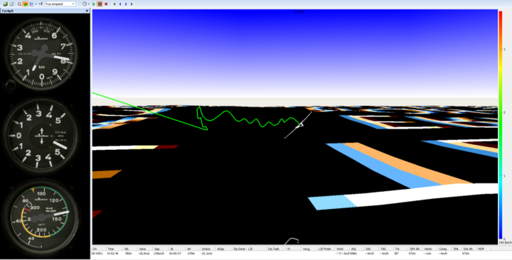 Illustration 1 of 4 from ÚZPLN report UZPLN-557: Event airplane Standard Cirrus at LENE (šice, okr. Louny)