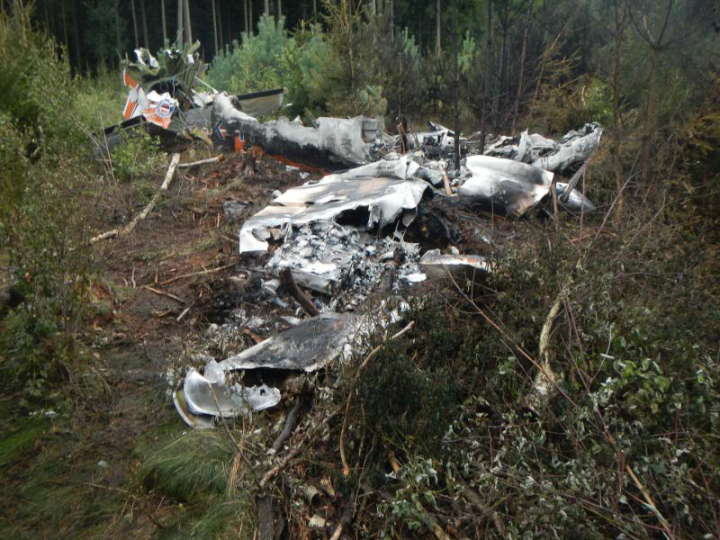 Ilustrace 2 z 4 ze zprávy ÚZPLN UZPLN-525: Událost letounu Cessna 421B - cca 1,5 km NE Noviny pod Ralskem