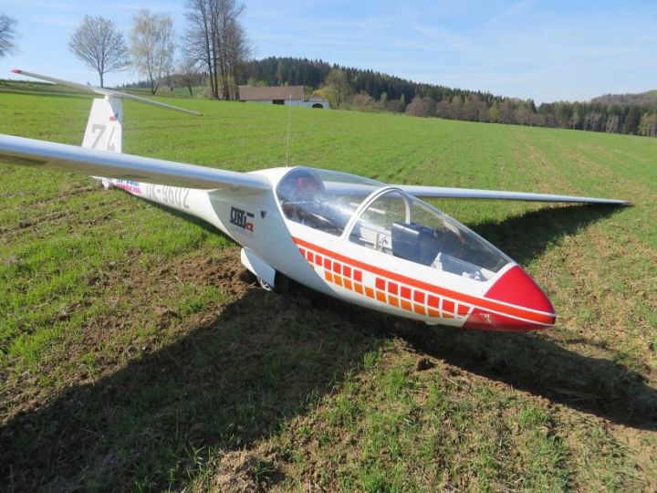 Illustration 1 of 1 from ÚZPLN report UZPLN-360: Event aircraft VSO-10b - Rájov