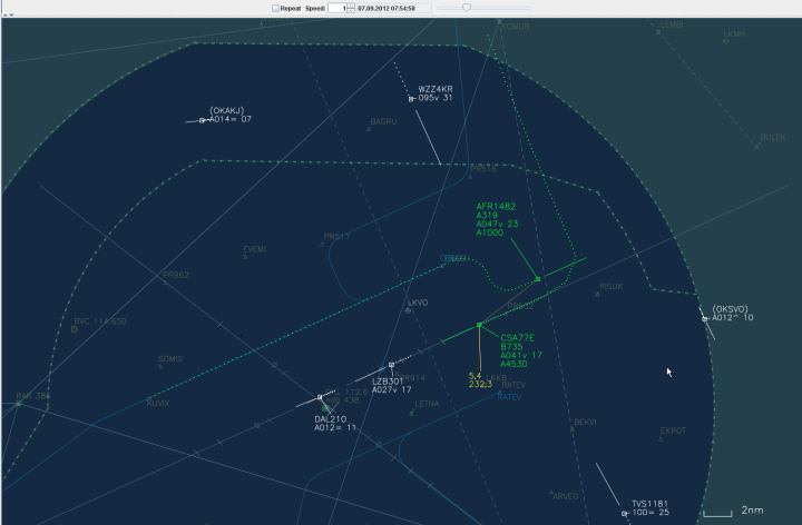 Illustration 5 of 5 from ÚZPLN report UZPLN-331: Incident aircraft A 319 / B735 at LKPR (PRAHA/Ruzyně)