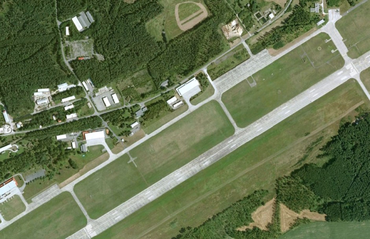 Illustration 1 of 1 from ÚZPLN report UZPLN-314: Event aircraft Navigátor NA - 240 at LKLN (Plzeň/Líně)