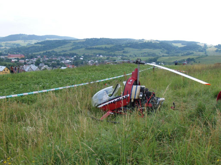Illustration 1 of 2 from ÚZPLN report UZPLN-310: Event aircraft CH-7 Kompress at OBCE (Katastr Štiavnik (SR)