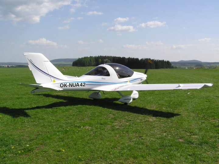 Illustration 1 of 3 from ÚZPLN report UZPLN-308: Event aircraft TL-2000 Sting at LKTO (Toužim)