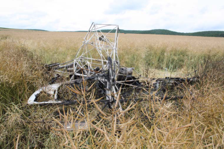 Illustration 1 of 5 from ÚZPLN report UZPLN-262: Event aircraft VIXEN II at LKCM (Medlánky)