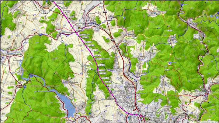 Illustration 2 of 7 from ÚZPLN report UZPLN-222: Event airplane Piper 28 -181 at BRNO (Rychlostní komunikace R 43)