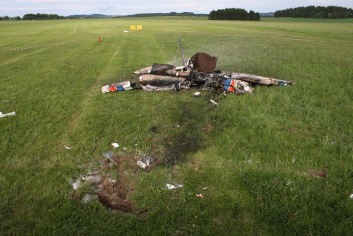 Illustration 5 of 6 from ÚZPLN report UZPLN-82: Event aircraft Zlín Z 142 at LETI (ště Toužim)