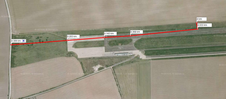 Illustration 1 of 1 from ÚZPLN report UZPLN-130: Event airplane Cessna 172RG at LETI (ště Panenský Týnec)