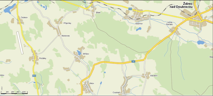 Illustration 2 of 2 from ÚZPLN report UZPLN-140: Event aircraft Z-134 LSi at OBCE (Osada Hlína, část Sobíňov)