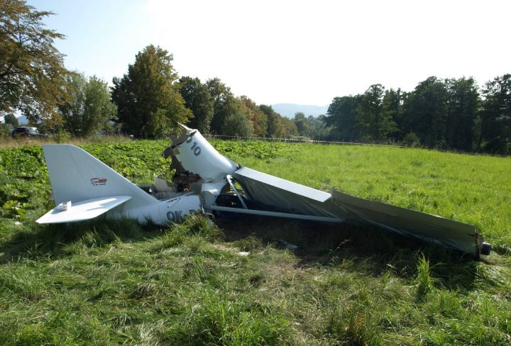 Illustration 1 of 1 from ÚZPLN report UZPLN-191: Event aircraft SWING - Varnsdorf