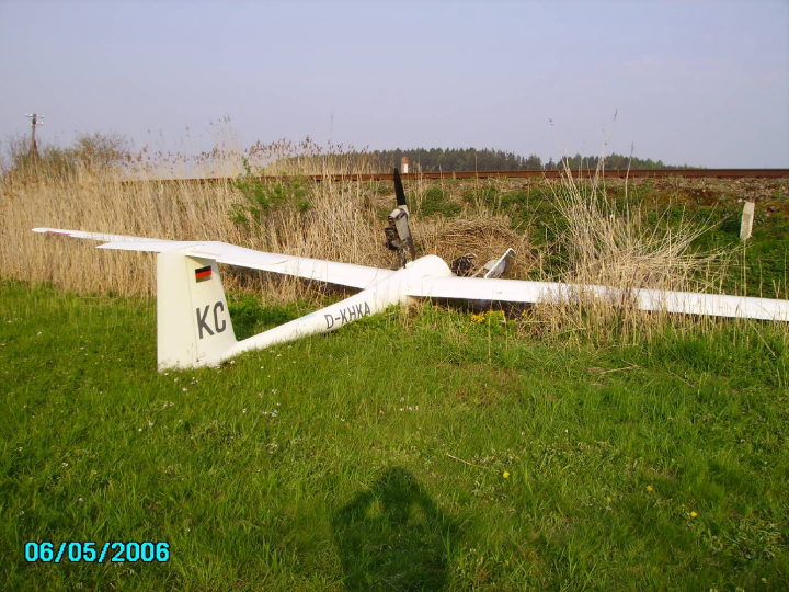 Illustration 2 of 2 from ÚZPLN report UZPLN-238: Event aircraft Nimbus 2 M at OBCE (Katastr Zbraslavice)