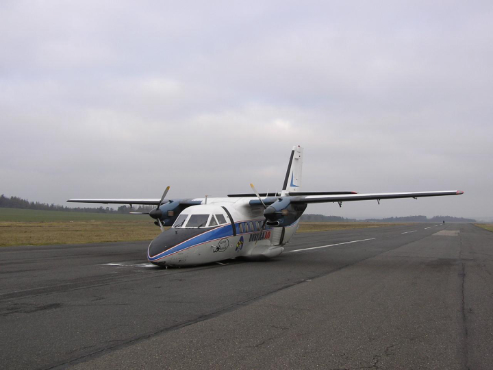 Illustration 1 of 2 from ÚZPLN report UZPLN-45: Event aircraft L 410 MA at LKPM (Příbram)